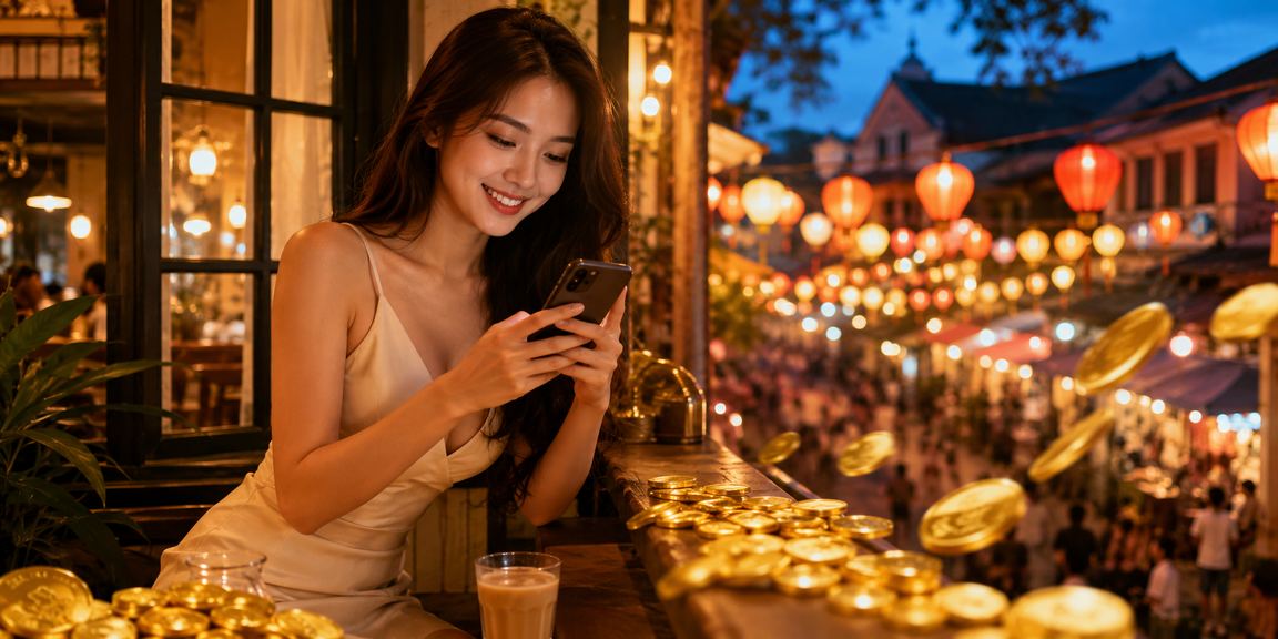 Người dùng Đà Lạt xem kèo thể thao trực tuyến bên ly cà phê sáng
